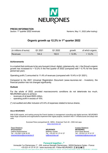 Vorschaubild Neurones Quartalsbericht 2022-q1