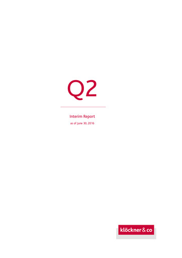 Thumbnail Klöckner & Co Half-year Report 2016-h1