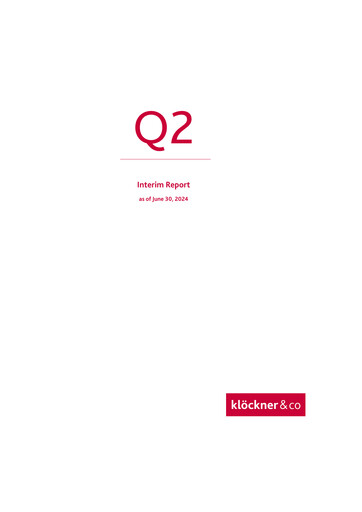 Thumbnail Klöckner & Co Half-year Report 2024-h1