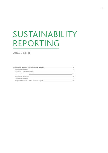 Thumbnail Klöckner & Co Sustainability Report 2021