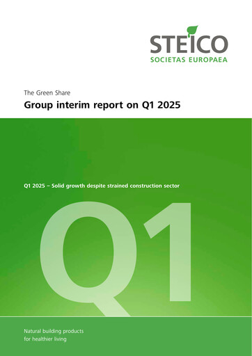 Thumbnail STEICO SE Quarterly Report 2025-q1