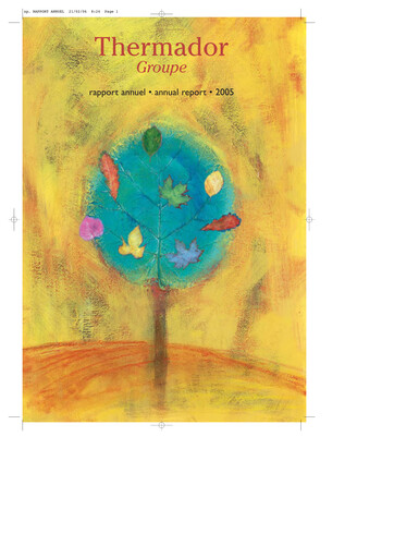 Thumbnail Thermador Groupe Annual Report 2005