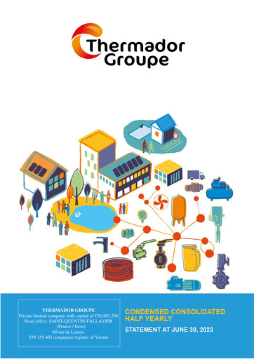 Thumbnail Thermador Groupe Half-year Report 2023-h1