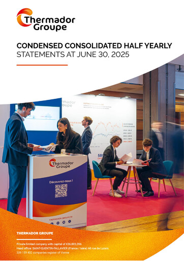 Thumbnail Thermador Groupe Half-year Report 2025-h1