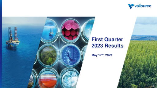 Thumbnail Vallourec Quarterly Report 2023-q1