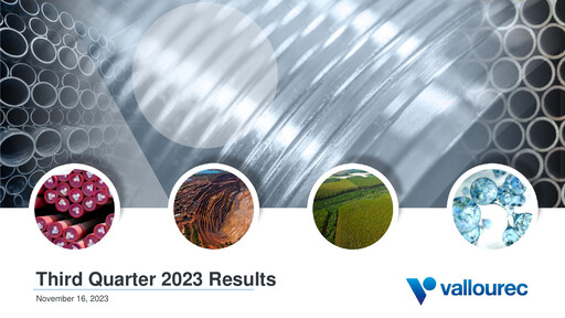 Thumbnail Vallourec Quarterly Report 2023-q3