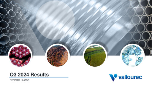 Thumbnail Vallourec Quarterly Report 2024-q3