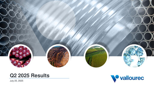Thumbnail Vallourec Quarterly Report 2025-q2