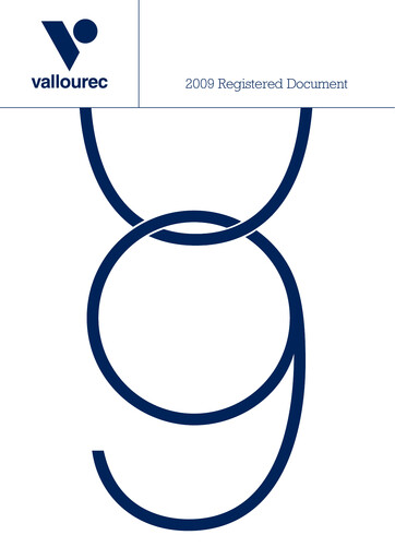 Thumbnail Vallourec Universal Registration Document 2009