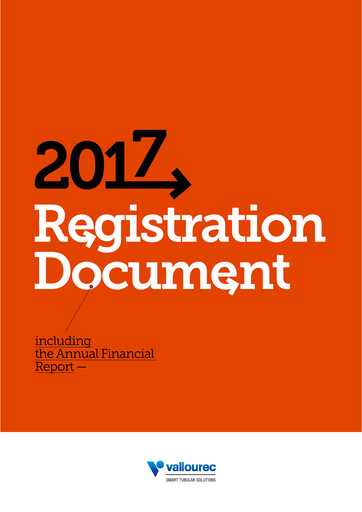 Thumbnail Vallourec Universal Registration Document 2017