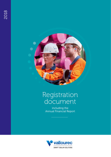Thumbnail Vallourec Universal Registration Document 2018