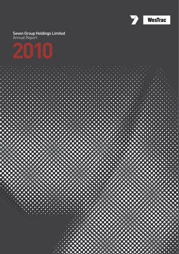 Thumbnail Seven Group Holdings
 (SGH) Annual Report 2010