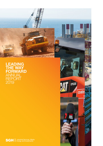 Thumbnail Seven Group Holdings
 (SGH) Annual Report 2019