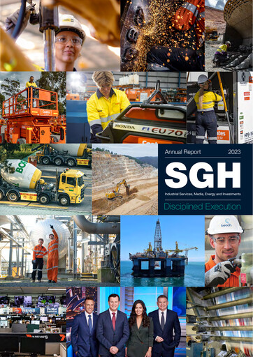Thumbnail Seven Group Holdings
 (SGH) Annual Report 2023