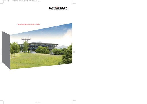 Thumbnail DATAGROUP SE Annual Report 2005-2006