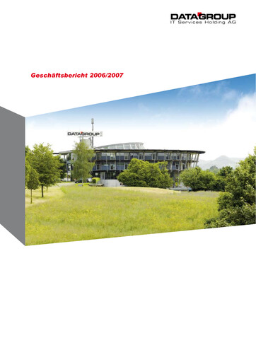 Thumbnail DATAGROUP SE Annual Report 2006-2007