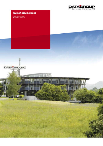 Thumbnail DATAGROUP SE Annual Report 2008-2009