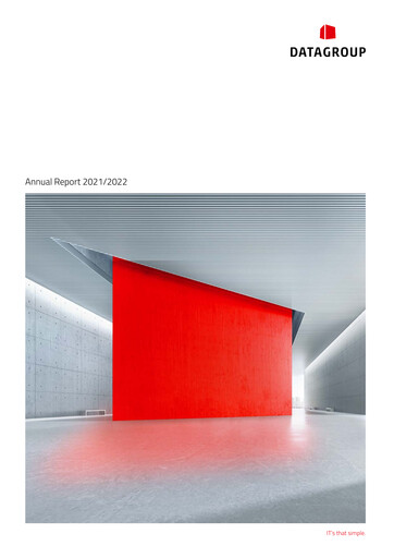 Thumbnail DATAGROUP SE Annual Report 2021-2022
