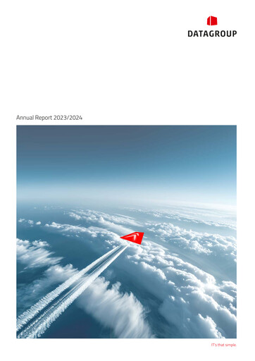 Thumbnail DATAGROUP SE Annual Report 2023-2024