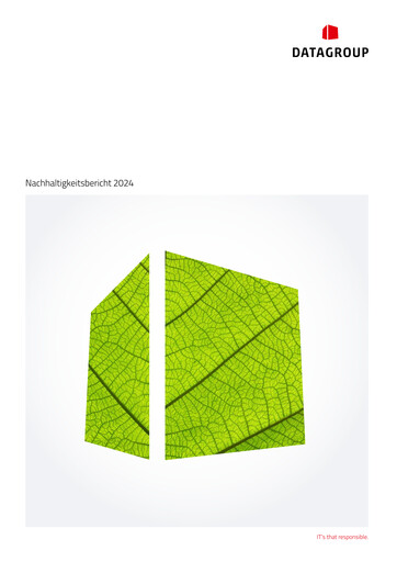 Vorschaubild DATAGROUP SE ESG-Bericht 2024
