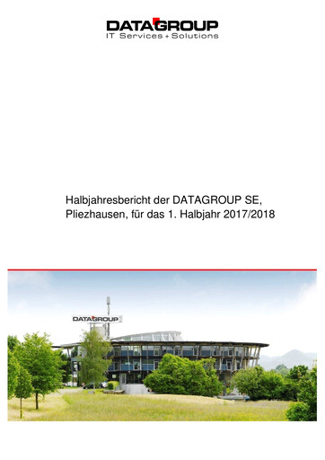 Thumbnail DATAGROUP SE Half-year Report 2017-h1