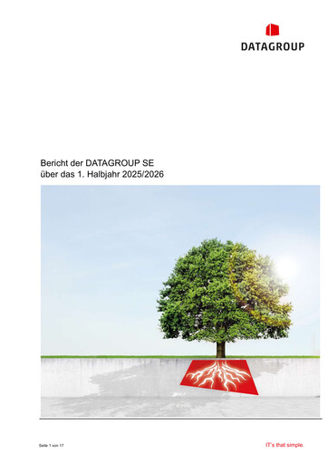 Thumbnail DATAGROUP SE Half-year Report 2025-h1