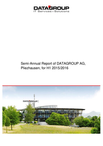 Thumbnail DATAGROUP SE Half-year Report 2015-2016-h1