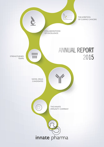 Miniature Innate Pharma
 Rapport annuel 2015