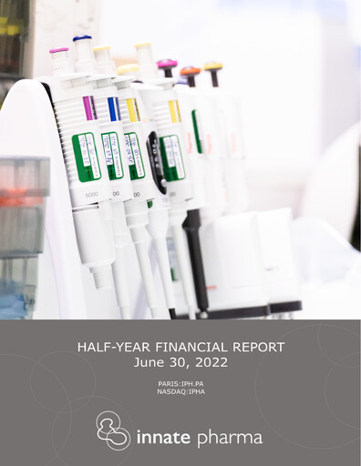 Thumbnail Innate Pharma
 Half-year Report 2022-h1