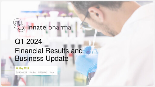 Thumbnail Innate Pharma
 Quarterly Report 2024-q1