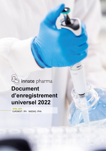 Thumbnail Innate Pharma
 Universal Registration Document 2022