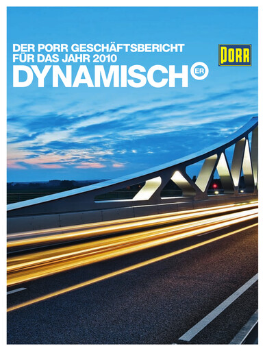 Thumbnail PORR Annual Report 2010