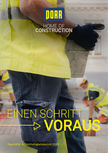 Thumbnail PORR Annual Report 2025