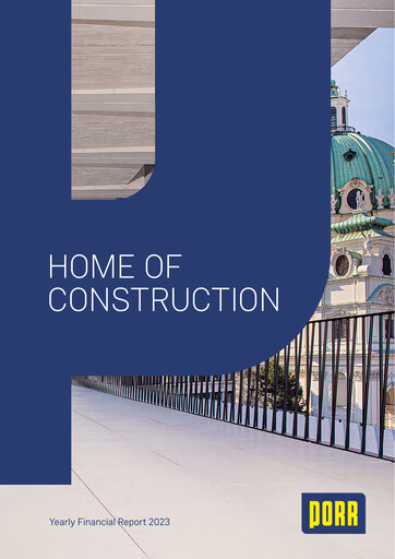 Thumbnail PORR Financial Report 2023