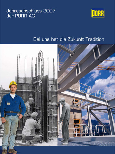 Thumbnail PORR Financial Statement 2007