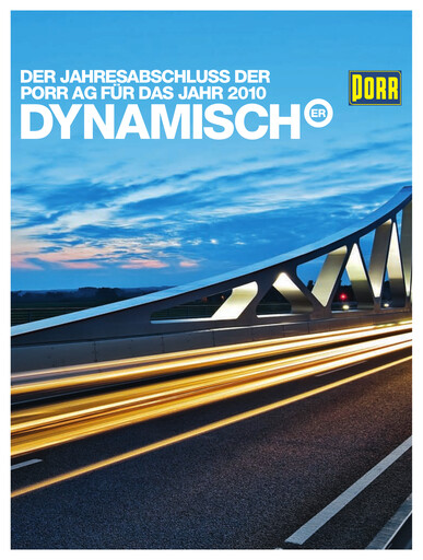 Thumbnail PORR Financial Statement 2010