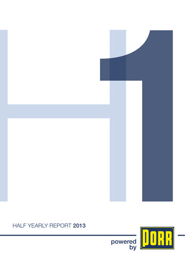 Thumbnail PORR Half-year Report 2013-h1