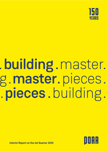 Thumbnail PORR Quarterly Report 2019-q1
