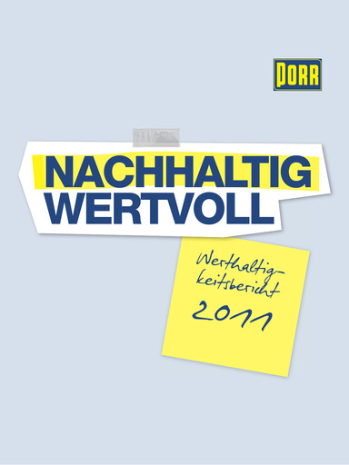 Thumbnail PORR Sustainability Report 2011