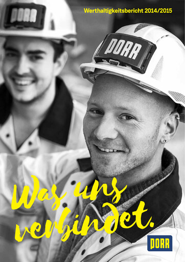 Thumbnail PORR Sustainability Report 2014-2015