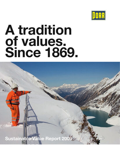 Vorschaubild PORR Nachhaltigkeitsbericht 2009