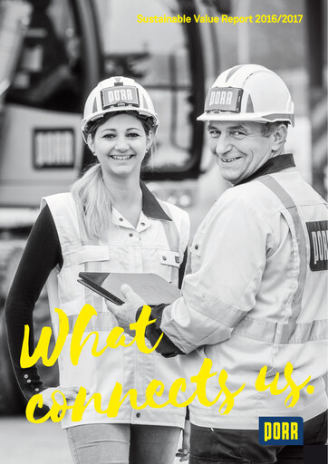 Vorschaubild PORR Nachhaltigkeitsbericht 2016-2017