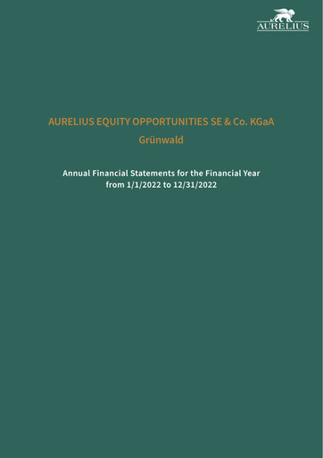 Thumbnail Aurelius Group
 Financial Statement 2022