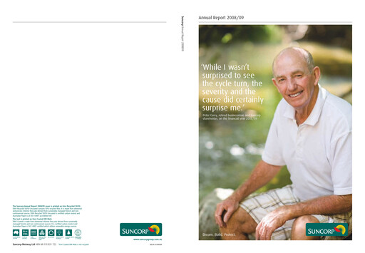 Thumbnail Suncorp Annual Report 2008-2009