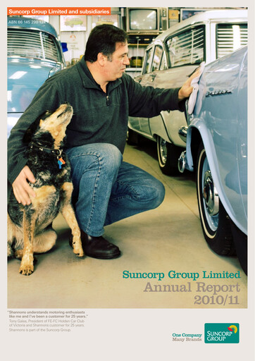 Thumbnail Suncorp Annual Report 2010-2011