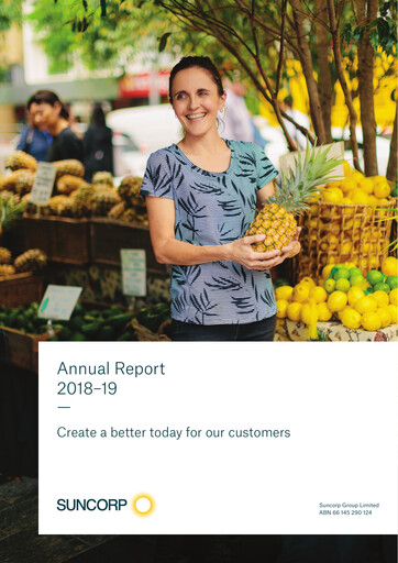 Thumbnail Suncorp Annual Report 2018-2019