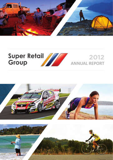 Thumbnail Super Retail Group Annual Report 2012