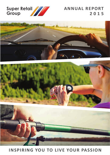 Thumbnail Super Retail Group Annual Report 2015