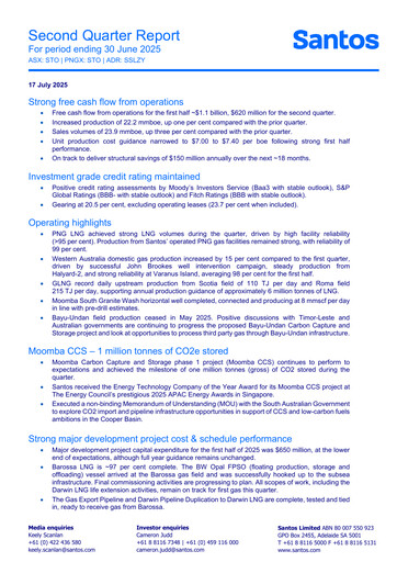 Thumbnail Santos
 Quarterly Report 2025-q2