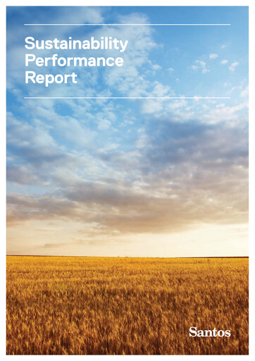 Thumbnail Santos
 Sustainability Report 2019